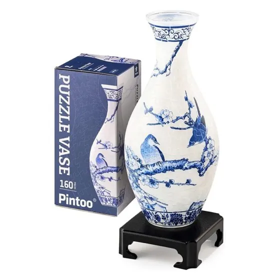 Pintoo 3D Puzzle Vase with 160 Curved Plastic Pieces House