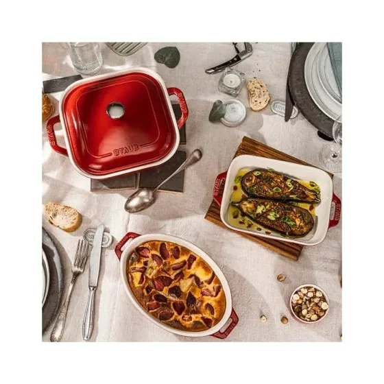 Staub Ceramic 4-pc Baking Pans Set