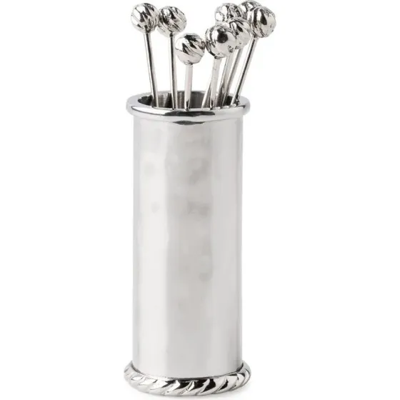 Juliska Graham Cocktail Picks & Holder