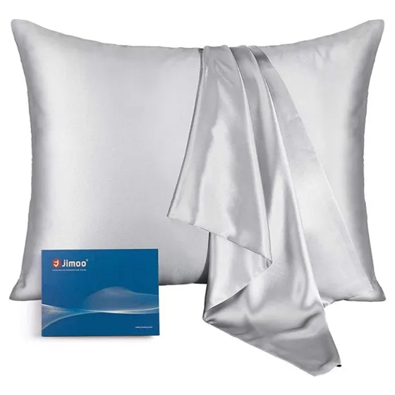 J Jimoo 100% Mulberry Silk Pillowcase (Standard Size)