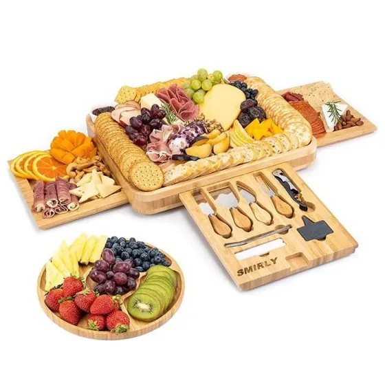 Smirly Charcuterie Boards Set
