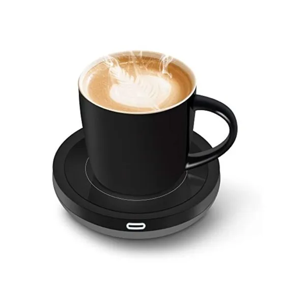Bestinnkits Coffee Mug Warmer & Mug Set for Desk