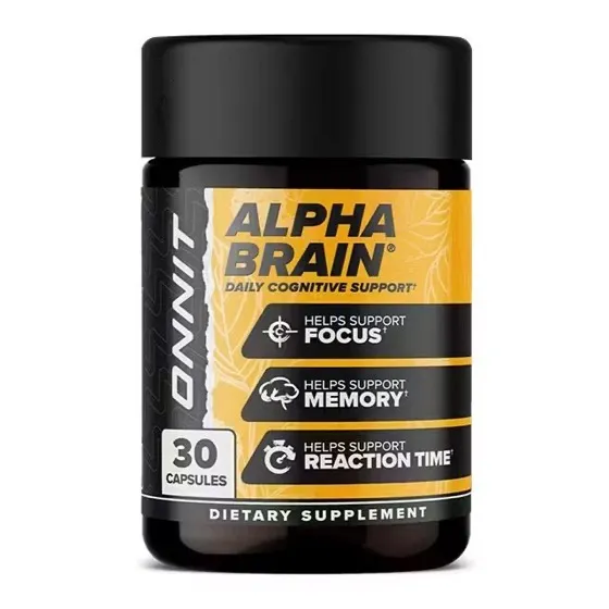 Onnit Alpha Brain Nootropic Brain Supplement for Focus & Memory