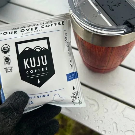 Kuju Coffee Premium Pour Over Camping Coffee Singles