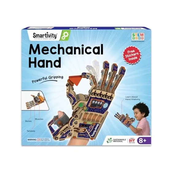 Smartivity Robotic Mechanical Hand Stem Toy for Kids 8-14