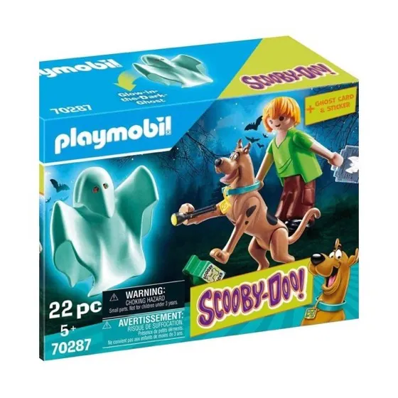 Playmobil Scooby-DOO! Scooby & Shaggy with Ghost