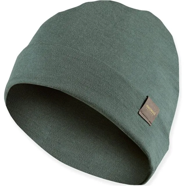 MERIWOOL Unisex Merino Wool Cuff Beanie