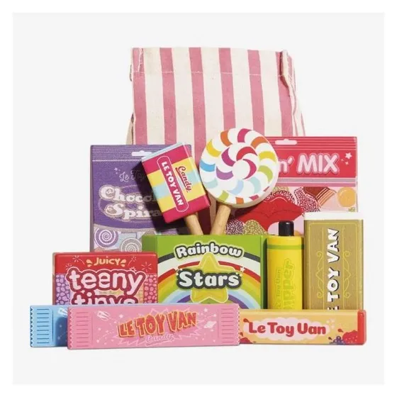 Le Toy Van Retro Sweets and Candy Roleplay Set