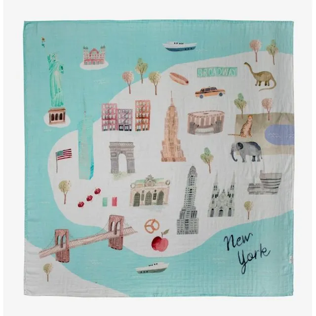 Loulou Lollipop Muslin Swaddle Blankets Swaddles for Newborns Buttery Soft