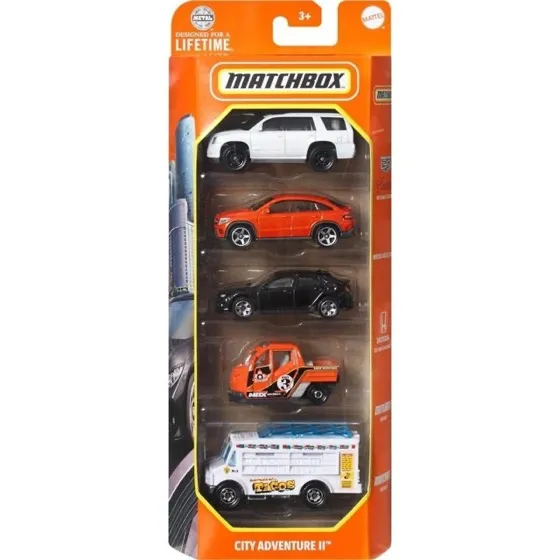 Matchbox 5 Pack City Series City Adventure II
