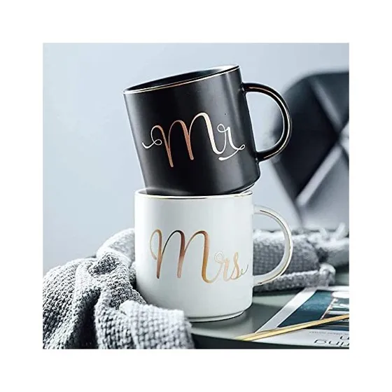 Yesland 12 oz Mr and Mrs Mug