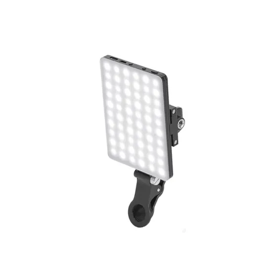 Newmowa 60 LED High Power Rechargeable Clip Fill Video Conference