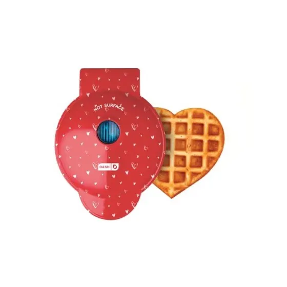 Dash Heart Mini Waffle Maker