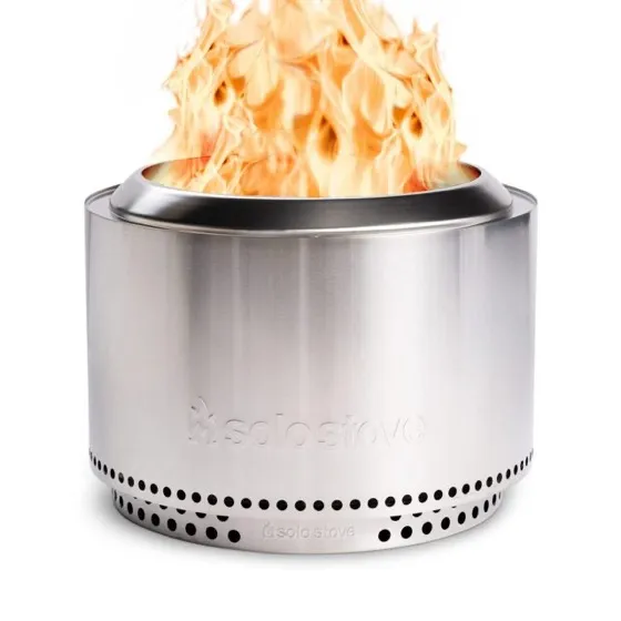 Solo Stove Yukon with Stand Portable Fire Pit Stainless Steel