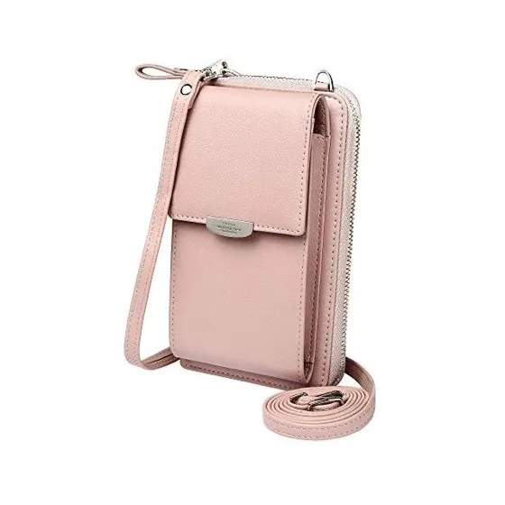 Kukoo Small Crossbody Bag Cell Phone Purse Wallet with Credit