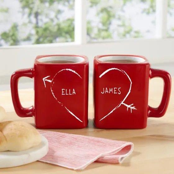 Let's Make Memories Personalized Coffee Mug Set