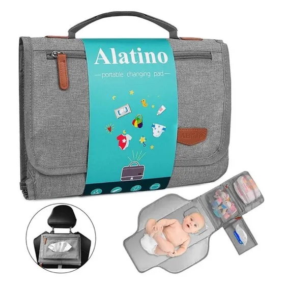 Alatino Portable Diaper Changing Pad