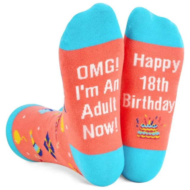 18th Birthday Socks