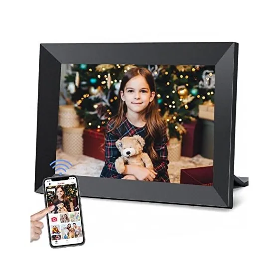 Frameo Digital Picture Frame, 10.1" Digital Photo Frame WiFi with 32GB