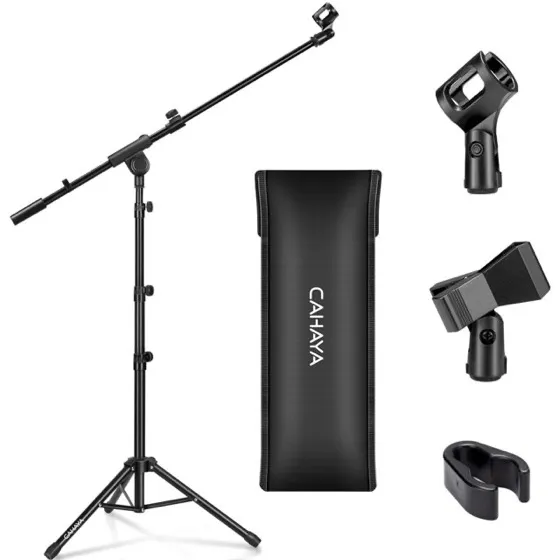 Cahaya Mic Stand Floor Adjustable