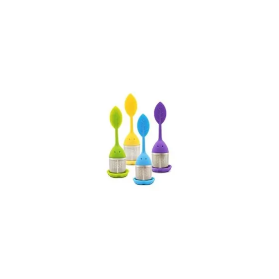 4 Pack Leaf Silicone Tea Strainers for Tea Leaves