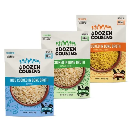 A Dozen Cousins Microwave Rice Packets