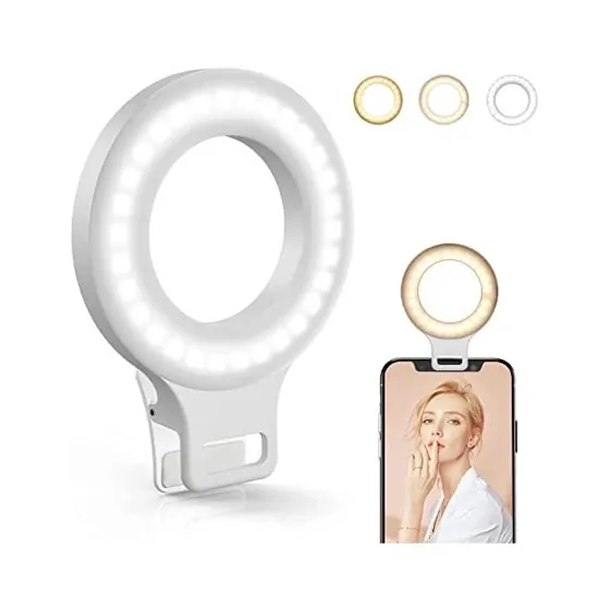 Kimwood Clip-On Ring Light