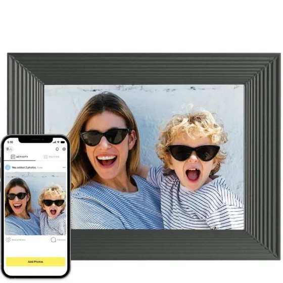 Aura Mason Smart Digital Picture Frame 9 Inch Free Unlimited