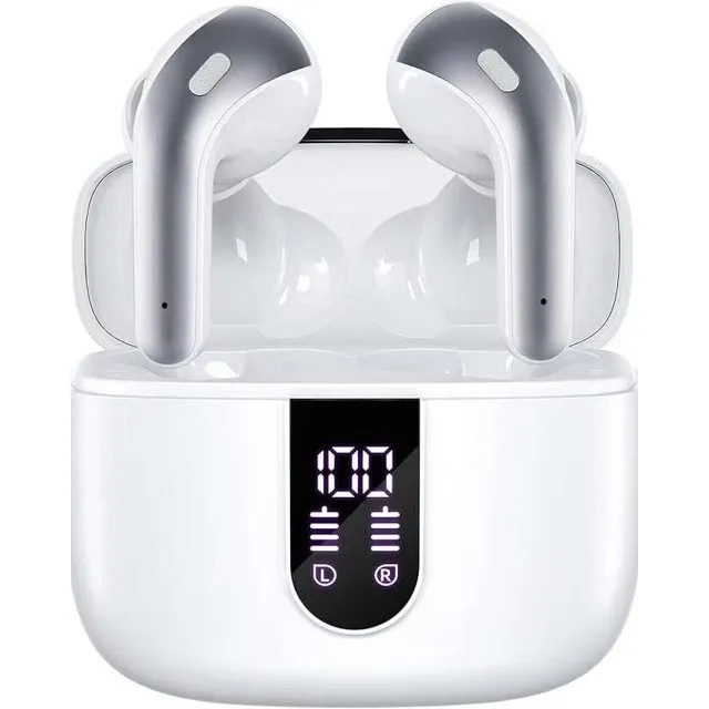 Tagry Bluetooth Headphones True Wireless Earbuds 60H Playback LED Power