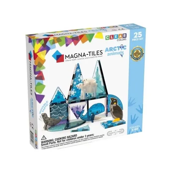 Magna-tiles Arctic Animals 25-Piece Magnetic Construction Set