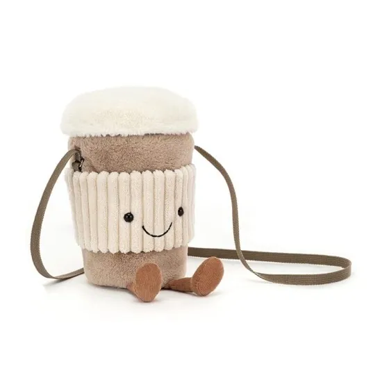 Jellycat Amuseables Coffee-To-Go Plush Bag