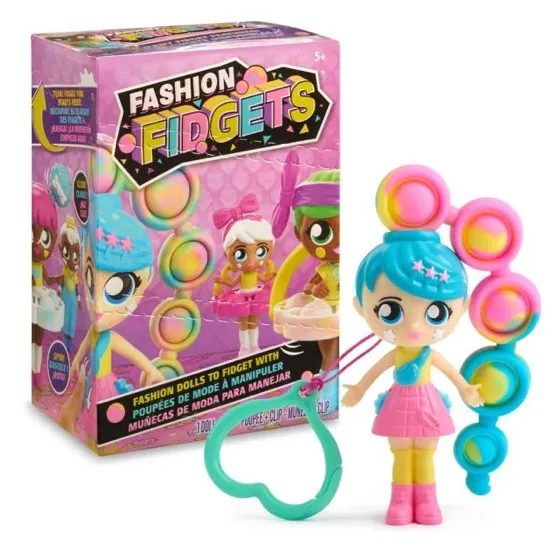 Fashion Fidgets Sensory Toy Dolls