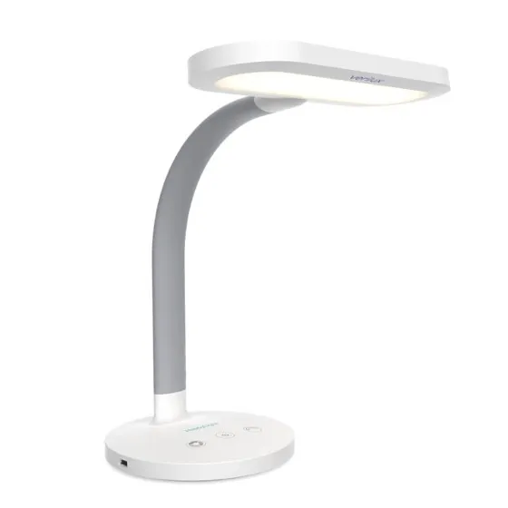 Verilux HappyLight Duo 2-in-1 Light Therapy & Task Desk Lamp