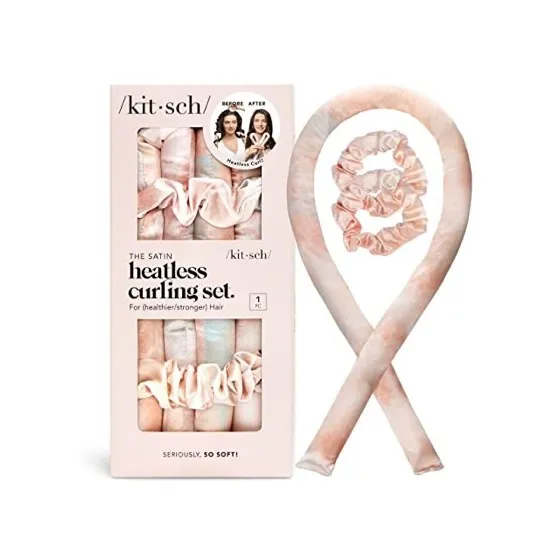 Kitsch Satin Heatless Curls Overnight Set