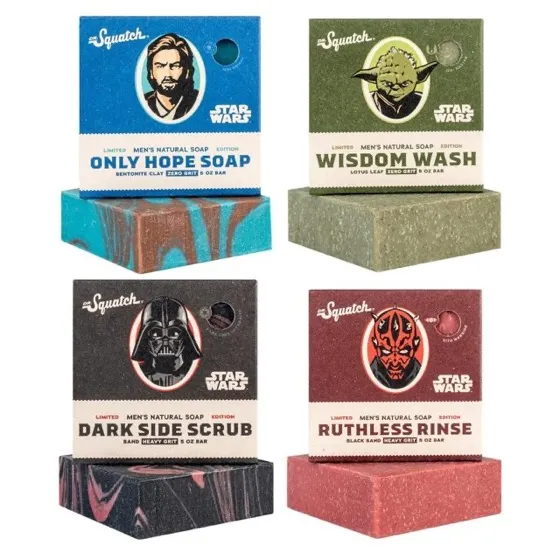 Dr. Squatch Star Wars Soap Collection
