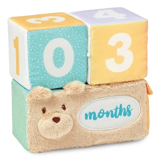 Baby Gund Milestones and Moments Soft Blocks