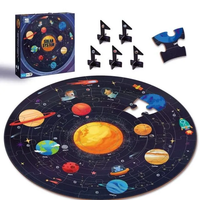Taozi&lizhi Solar System Floor Puzzle