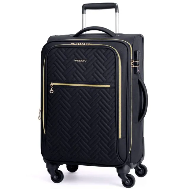 Bagsmart 20" Softside Expandable Spinner Carry-On