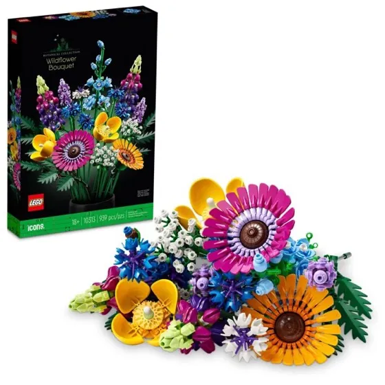 LEGO Botanicals Artificial Wildflower Bouquet