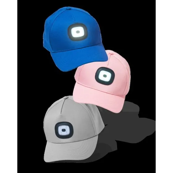 Head Lightz Rechargeable LED Baseball Cap