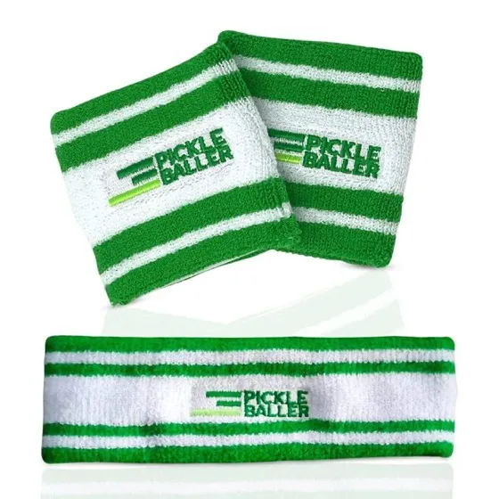 Super Fly Goods Pickleball Head and Wristband Sweatbands