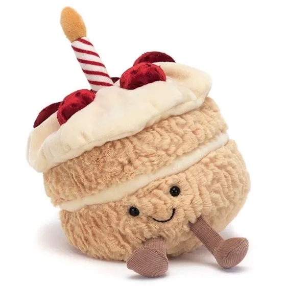 Jellycat Amuseables Birthday Cake Stuffed Toy