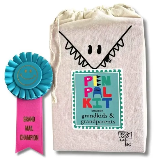 LolliPost Grandkids & Grandparents Pen Pal Set