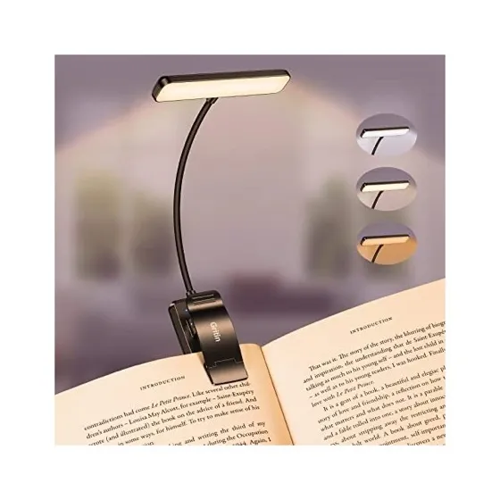 Gritin 19 LED Rechargeable Book Light for Reading in Bed