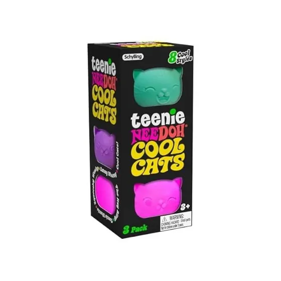 Schylling NeeDoh Teenie Cool Cat