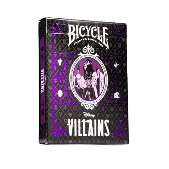 Bicycle Disney Villains Playing Cards
