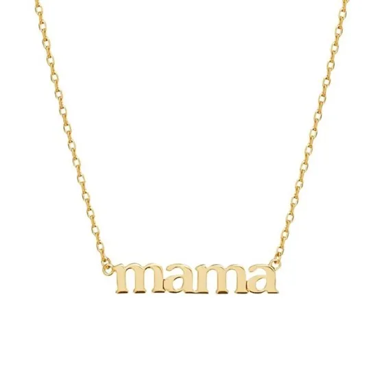 Ana Luisa 14K Gold Mama Necklace