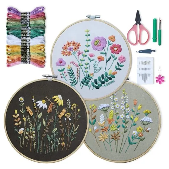 Etspil Embroidery Kit for Beginners
