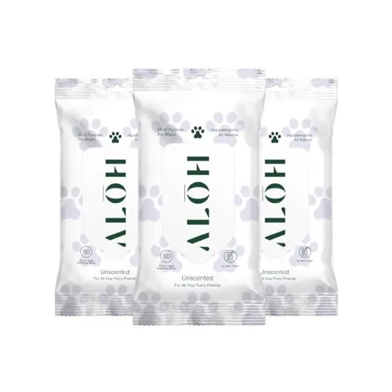Aloh Hypoallergenic Multi-Purpose Pet Wipes