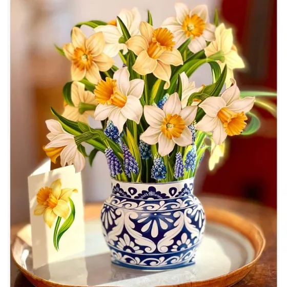 Freshcut Paper Peony Paradise 13 Inch Life-Sized 3D Pop Up